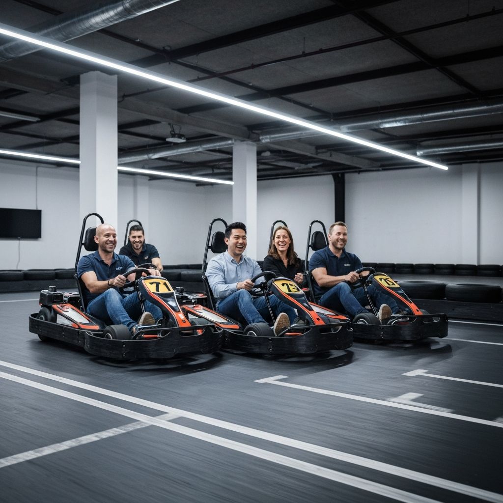 Yesterday we embraced our inner speed demons for an epic gokart showdown! The SwedQ team hit the tracks for an afternoon of friendly competition.